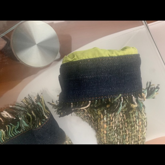 D&G suit jacket / green blue tweed - Picture 7 of 11